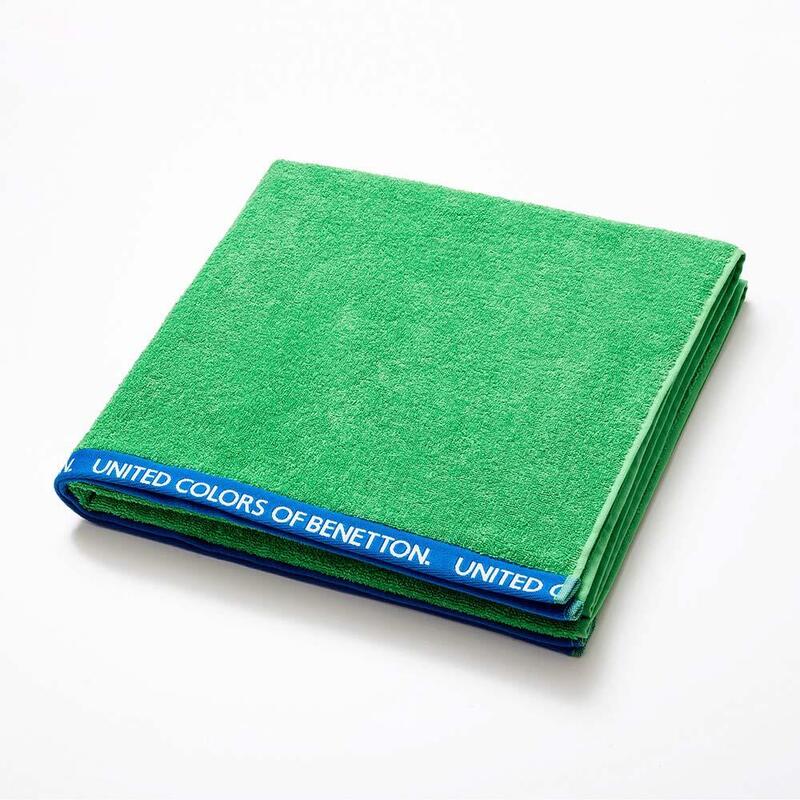 Toalla De Playa 160x90cm 450g/M² Verde Benetton