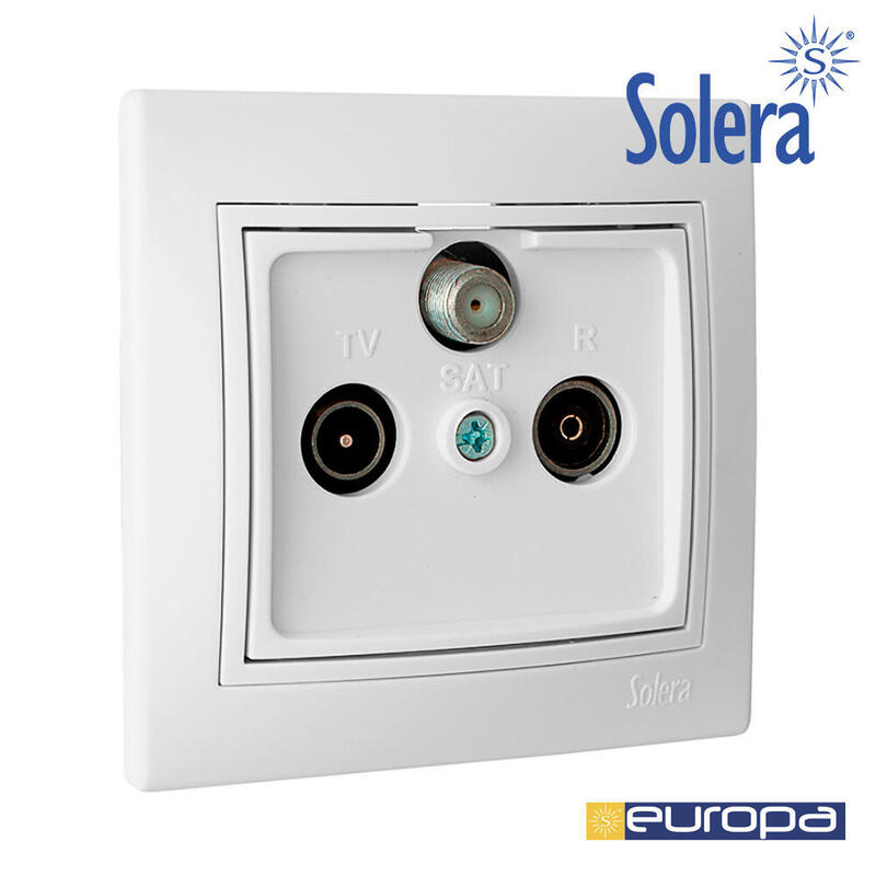 Toma Final Para Satelite, Tv Y Radios.Europa Solera Erp48u