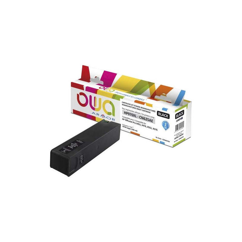 Toner Armor Para Hp Officejet Pro X4xx/X5xx Hp 970xl Bk