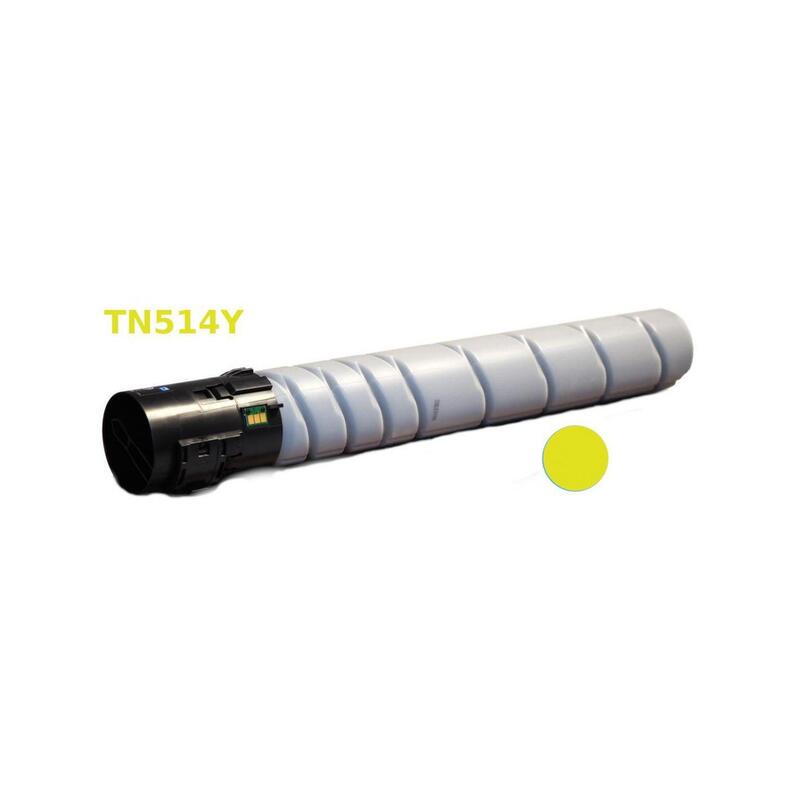 Toner Compatible Konica Minolta Tn514 Amarillo Bizhub C458,C558,C658-26k A9e8250