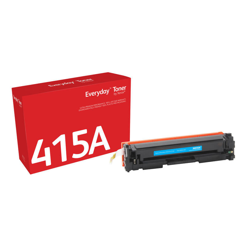 Tóner Compatible Xerox 006r04185 Compatible Con Hp W2031a 2100 Páginas Cian