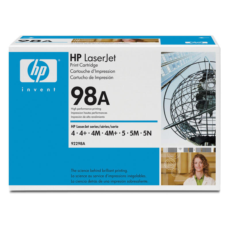 Toner Hp 92298a Lj 4/4m/4p/4mp/5/N/M Negro