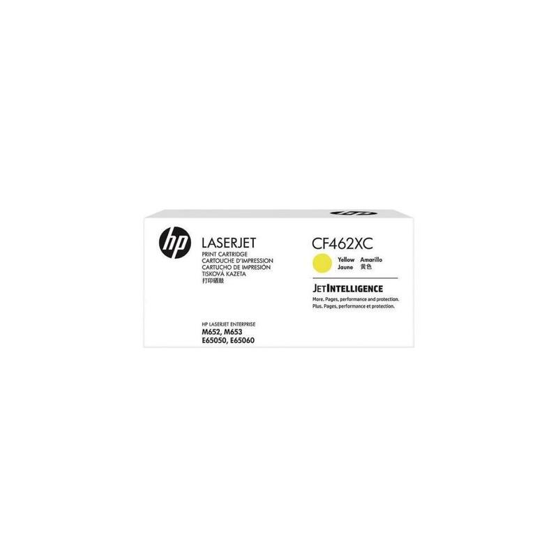 Toner Hp Contract Cartridge No.656x Yellow (Cf462xc)