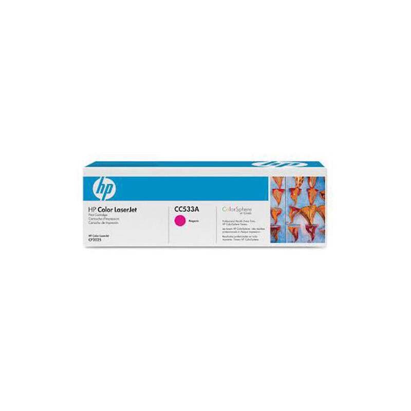 Toner Hp Magenta | 2800str | Color Laserjet Cp2025/Cm2320 | Contract Cc533ac
