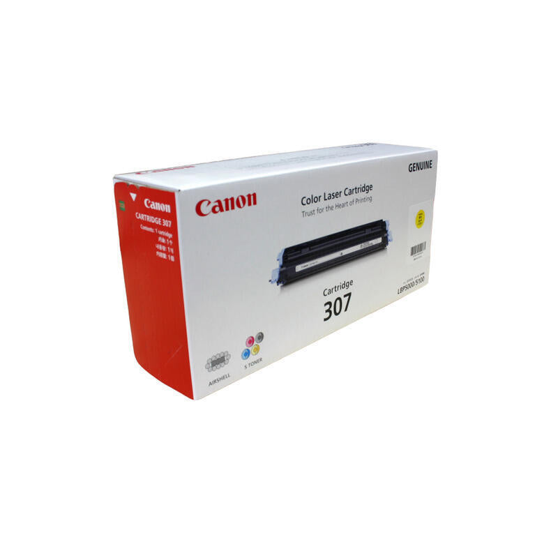 Toner Original Canon 707 Amarillo - Crg707y Pag-2000