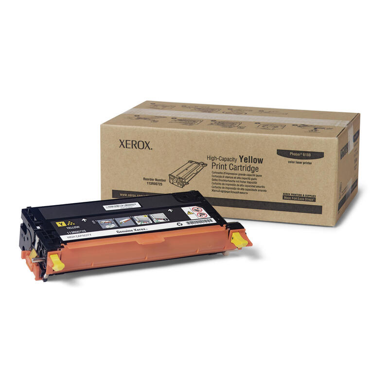 Toner Original Xerox 113r00725 Amarillo - 113r00725 Pag-6000