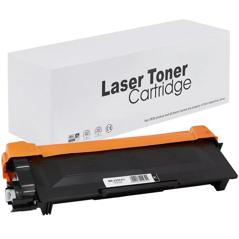 Tóner Para Brother Tn2320 / Tn2310 / Tn-2320 Negro 2600 Páginas Neutral Box
