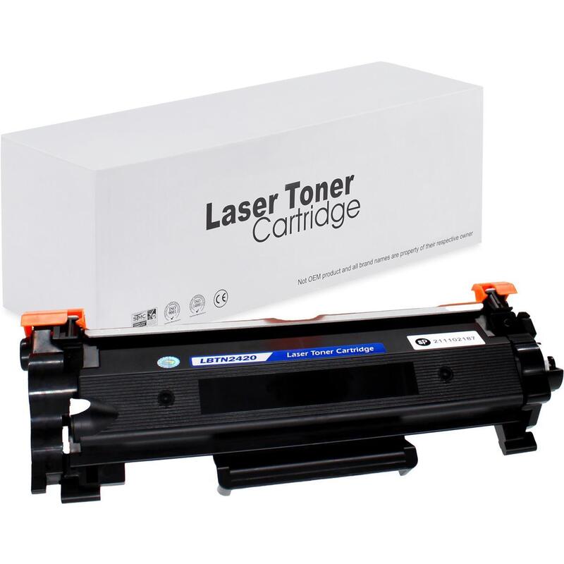 Tóner Para Brother Tn2420 Negro 3000 Páginas Neutral Box