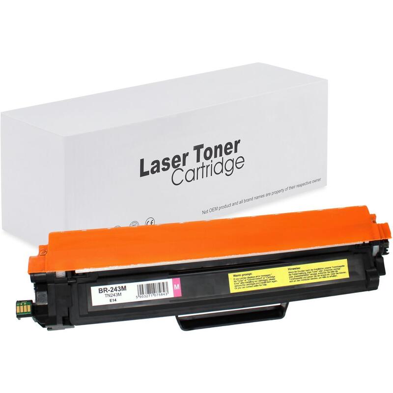 Tóner Para Brother Tn243m Magenta 1000 Páginas Neutral Box