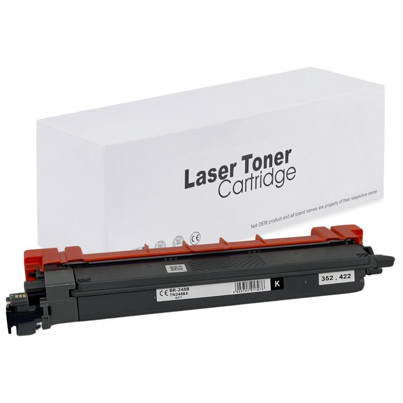Tóner Para Brother Tn248bk Xl Negro 3000 Páginas Neutral Box