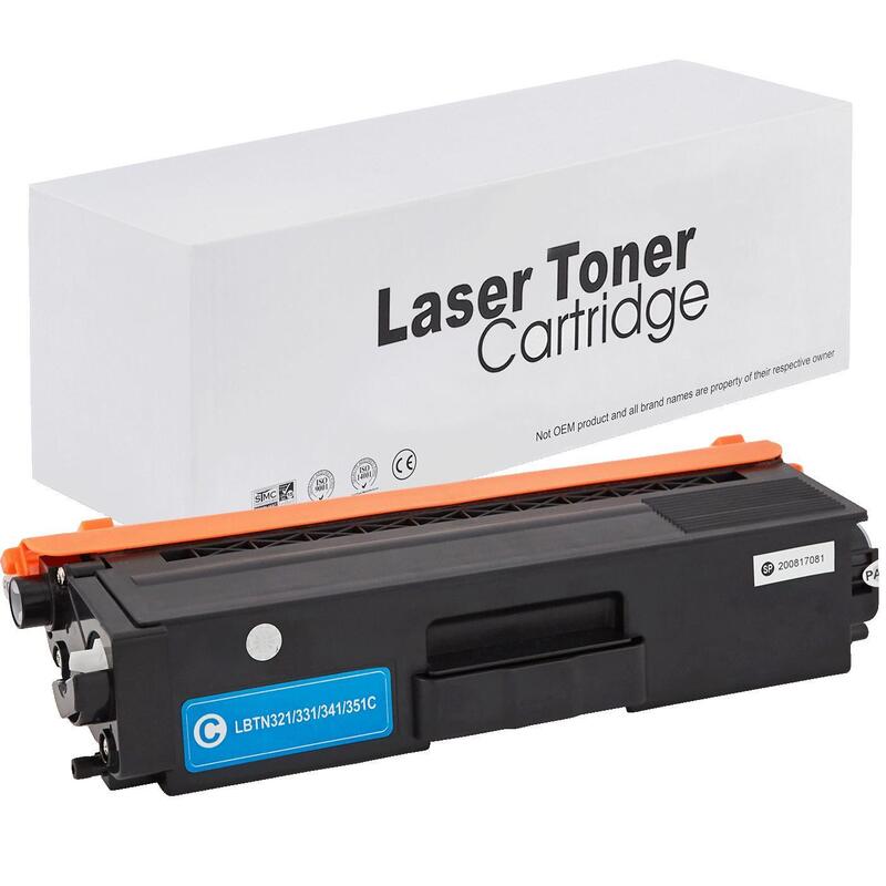 Tóner Para Brother Tn321c Cyan 1500 Páginas Neutral Box