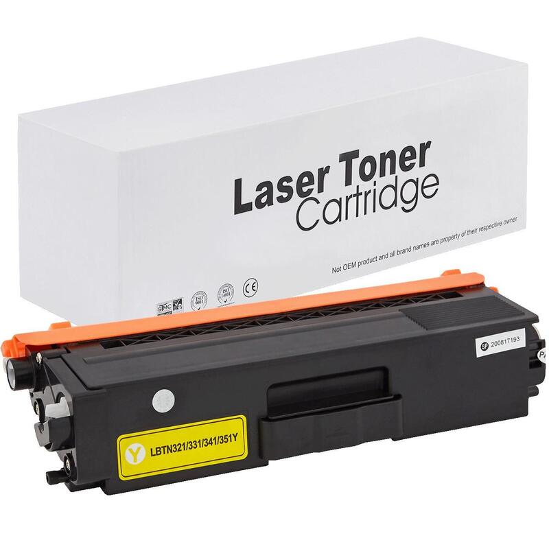 Tóner Para Brother Tn321y Amarillo 1500 Páginas Neutral Box