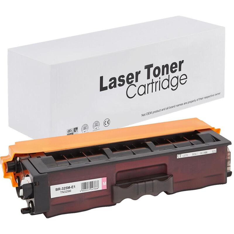 Tóner Para Brother Tn325m Magenta 3500 Páginas Neutral Box