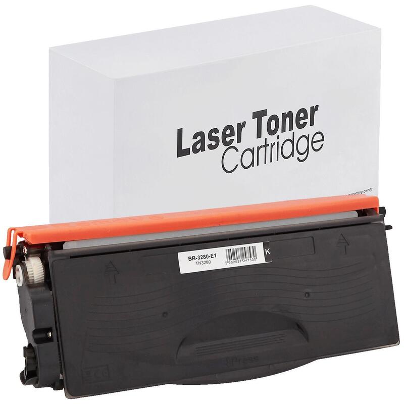Tóner Para Brother Tn3280 Negro 8000 Páginas Neutral Box