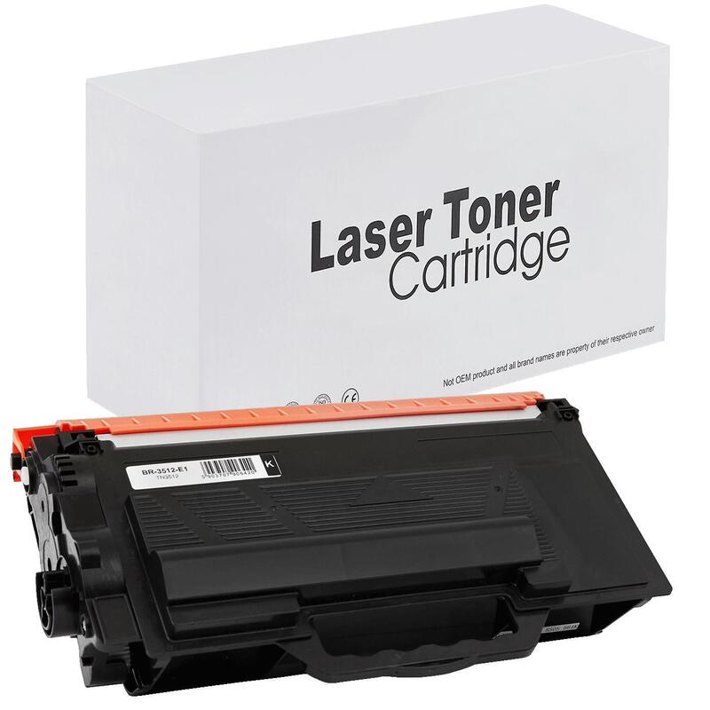 Tóner Para Brother Tn3512 Negro 12000 Páginas Neutral Box
