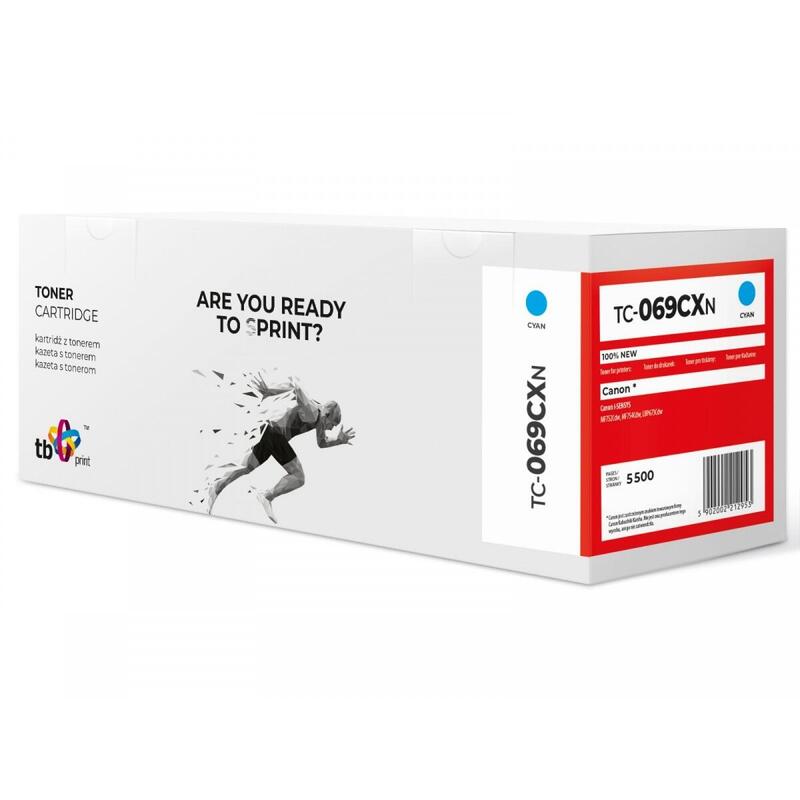 Toner Para Canon Mf752 Tc-069cxn Cy 100% New