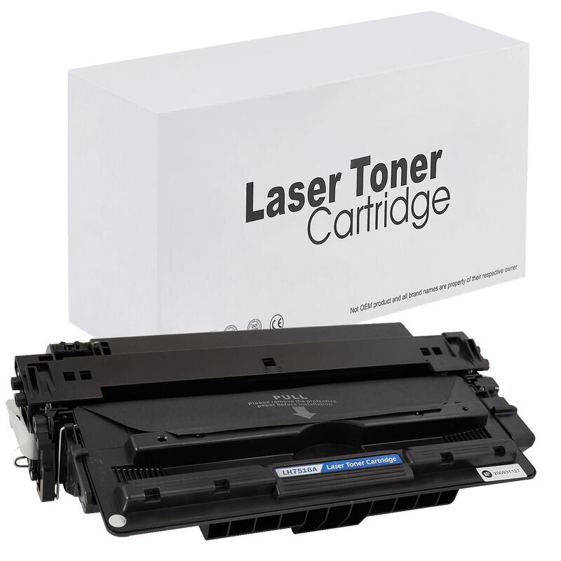 Tóner Para Hp Q7516a Negro 12000 Páginas Neutral Box