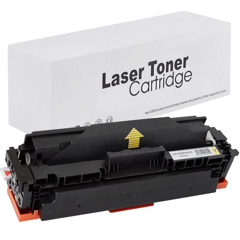 Tóner Para Hp W2032x / Crg055 No Chip Amarillo 6000 Páginas Neutral Box