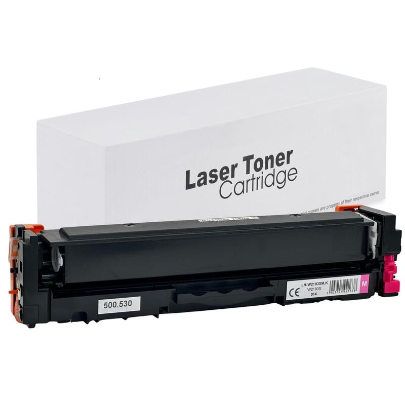 Tóner Para Hp W2193x No Chip Magenta 2400 Páginas Neutral Box