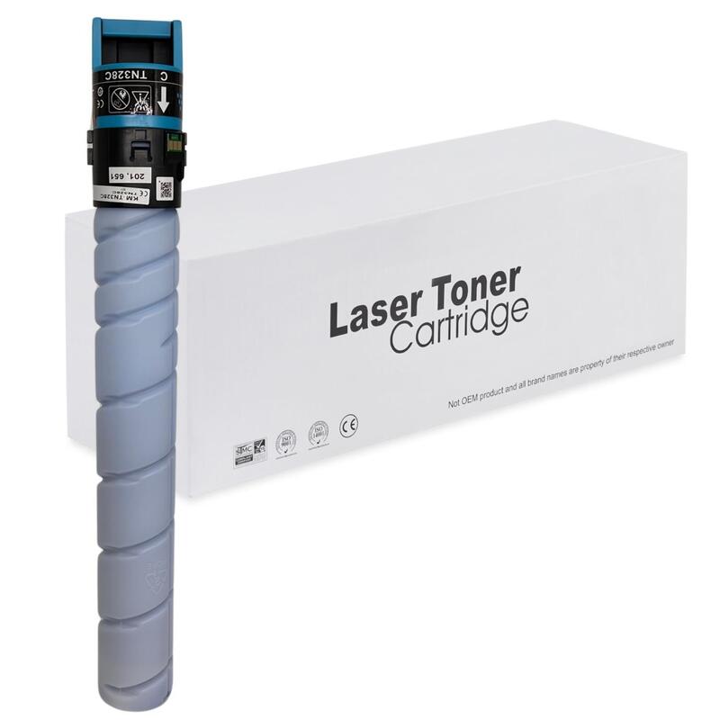 Tóner Para Konica Minolta Tn328c Cyan 25000 Páginas Neutral Box