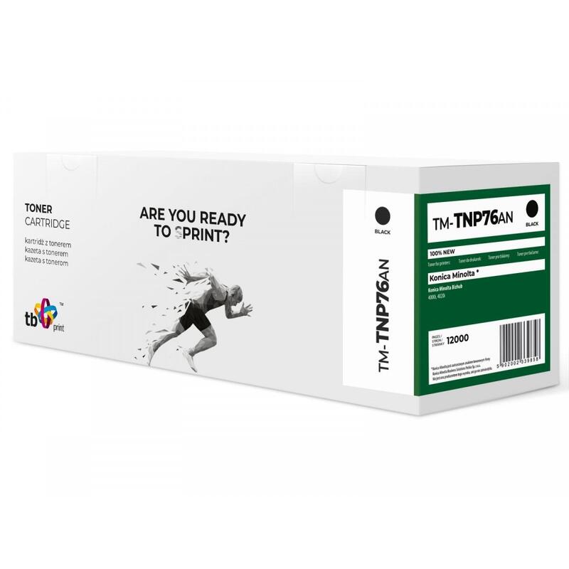 Toner Para Konica Minolta Tnp76 Tm-Tnp76an Bk 100 Nuevo