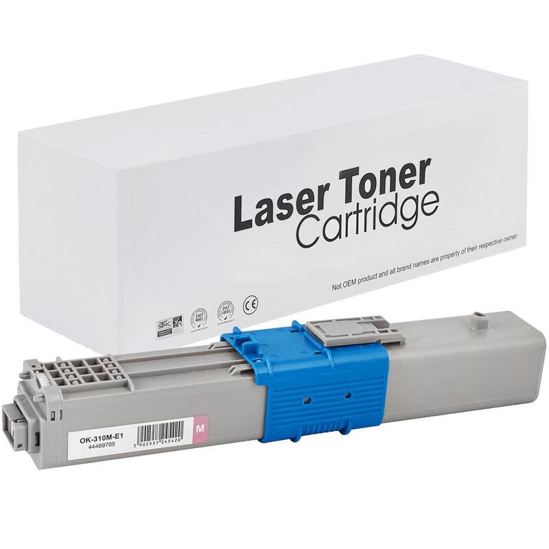 Tóner Para Oki 44469705 Magenta 2000 Páginas Neutral Box