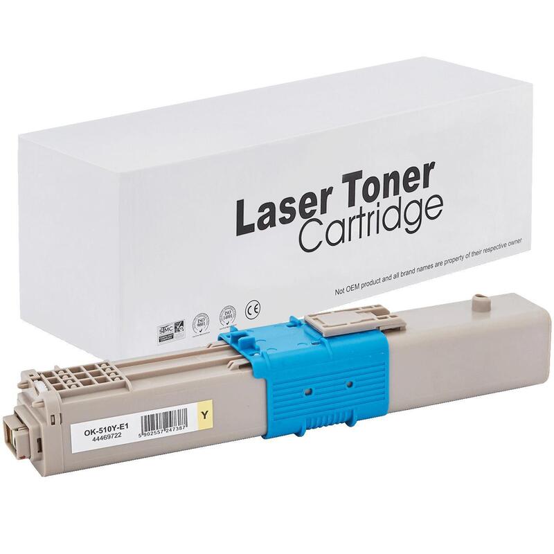 Tóner Para Oki 44469722 Amarillo 5000 Páginas Neutral Box