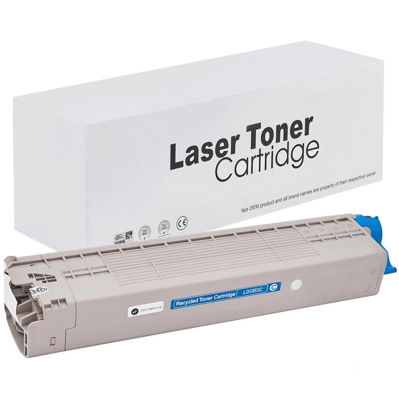 Tóner Para Oki 45862839 Rem. Cyan 7300 Páginas Neutral Box