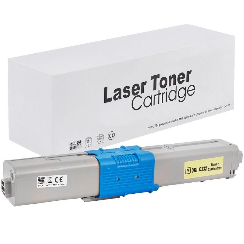 Tóner Para Oki 46508709 Amarillo 3000 Páginas Neutral Box