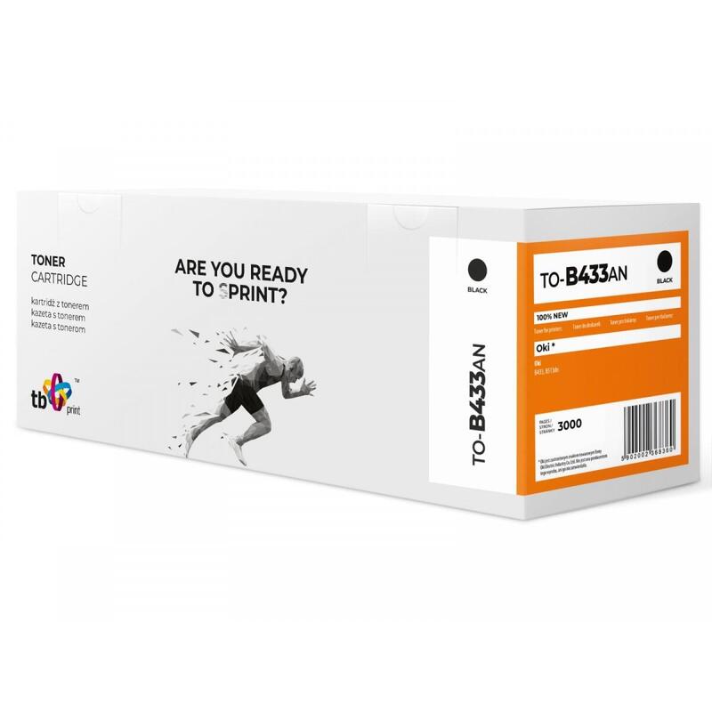 Toner Para Oki B433/513 To-B433an Bk 100 Nuevo