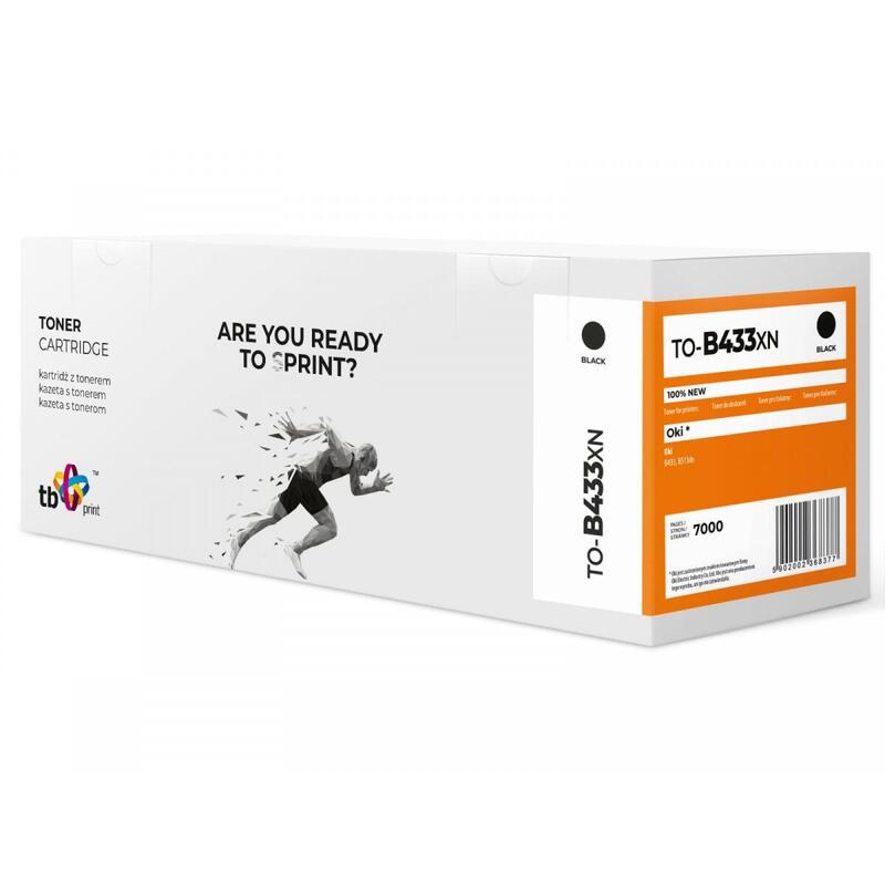 Toner Para Oki B433/513 To-B433xn Bk 100 Nuevo