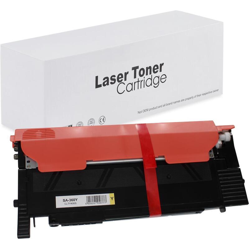 Tóner Para Samsung Clty406s Amarillo 1000 Páginas Neutral Box