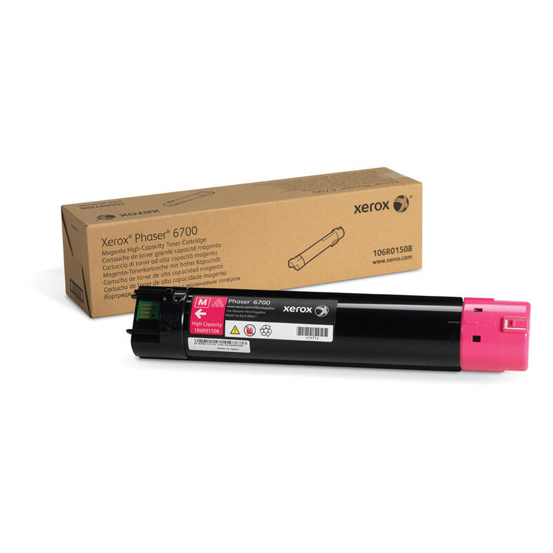 Toner Xerox Phaser 6700 Alto Rendimiento Magenta 12.000pag.