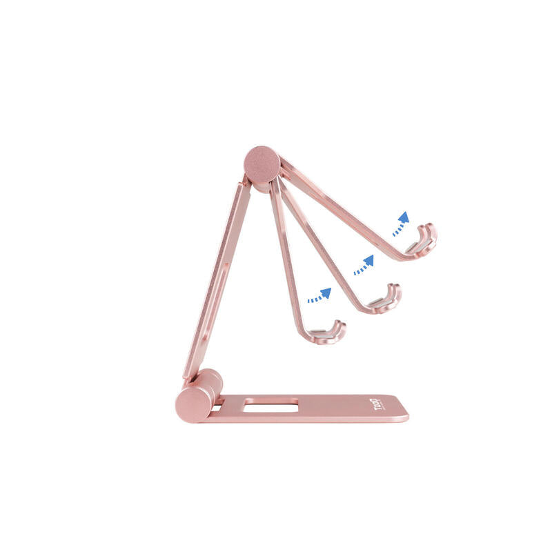 Tooq Soporte De Sobremesa Ajustable Para Smartphone/Tablet Hasta 10"
