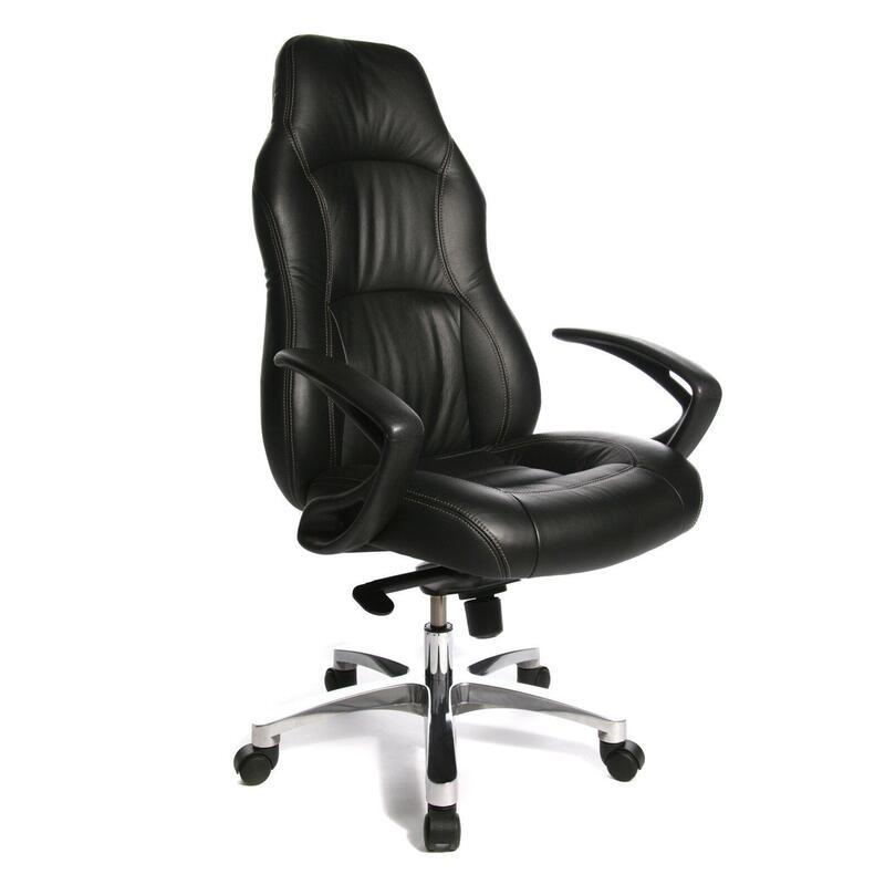 Topstar Chefsessel Rs1 Con Kniematic-Wippmechanik, Negro