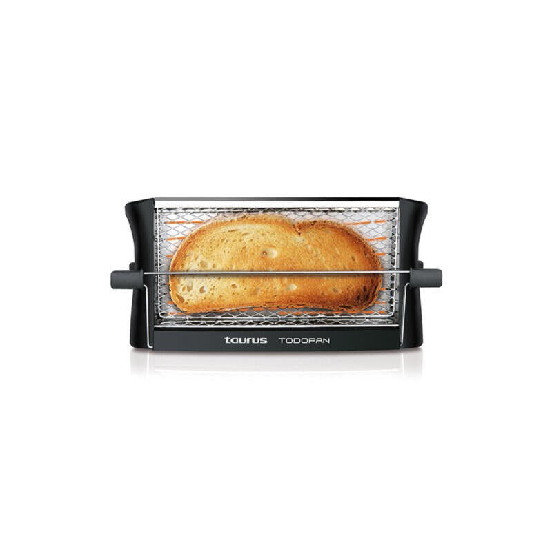 Tostadora Taurus De Pan Todopan Varilla De Soporte Rejilla Protectora Maxima Seguridad Negro