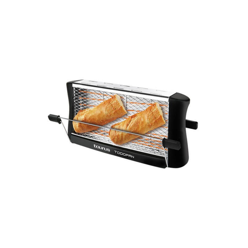 Tostadora Taurus De Pan Todopan Varilla De Soporte Rejilla Protectora Maxima Seguridad Negro