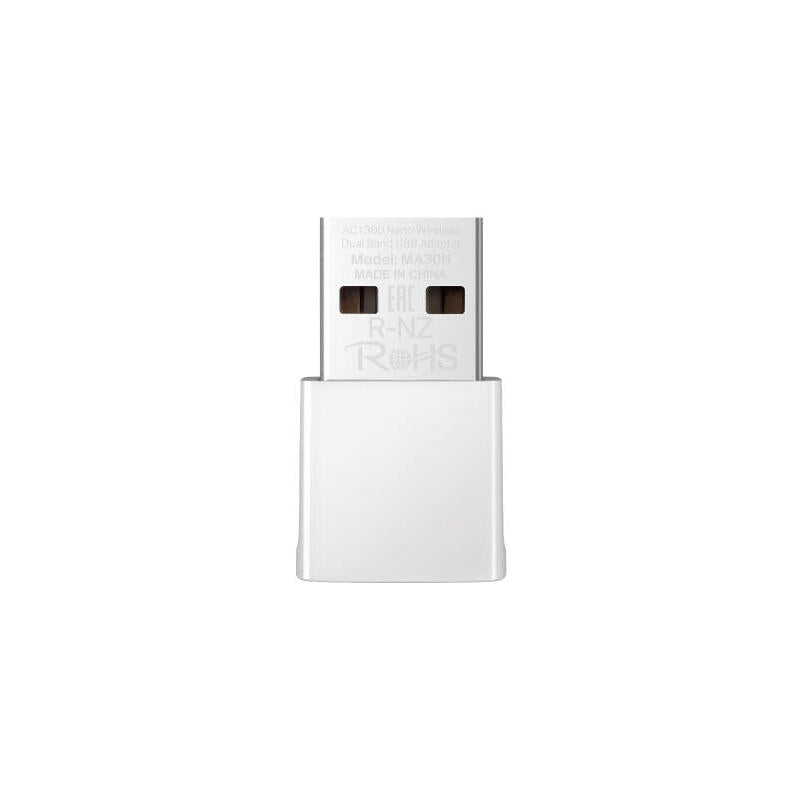 Tp-Link Ac1300 Nano Wireless Dual Band Usb Adapter 400 Mbps At 2.4ghz + 867 Mbps At 5ghz