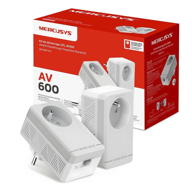 Tp-Link Av600 Passthrough Powerline Starter Kit