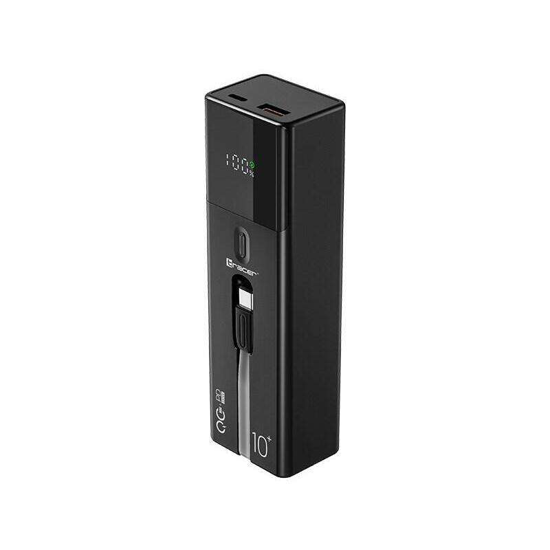 Tracer Quant 10000mah 100w Pd+Qc, Negro