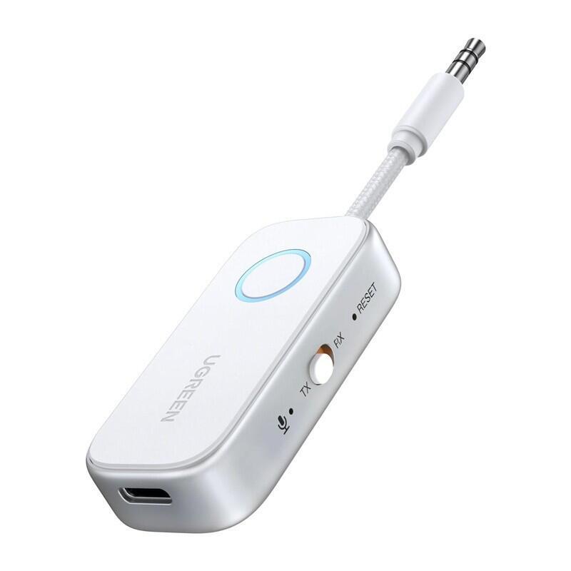 Transmiter Bluetooth 5.0 3,5mm Cm872 - Blanco