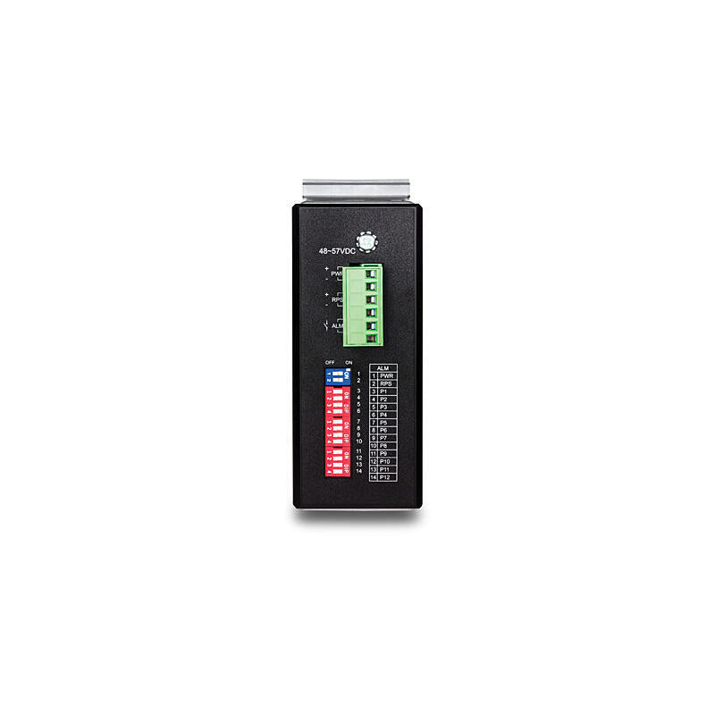 Trendnet Switch Din-Rail Administrado De Capa 2+ Poe+ 12 Puertos Trendnet Ti-Pg1284i, Gestionado, L2+, Rfc 1213, Rfc 1493, Rfc 1643, Rfc 1757, Gigabit Ethernet (10/100/1000), Rj-45, Ieee 802.1d,Ieee 802.1q,Ieee 802.1ab,Ieee 802.1p,Ieee 802.