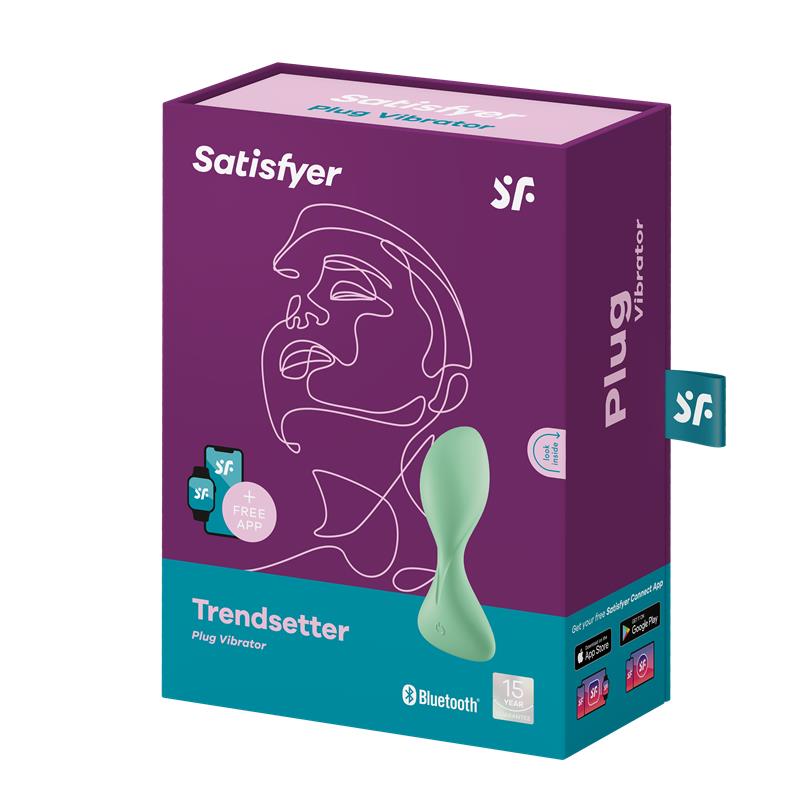 Satisfyer Trendsetter Plug Vibrador - Verde