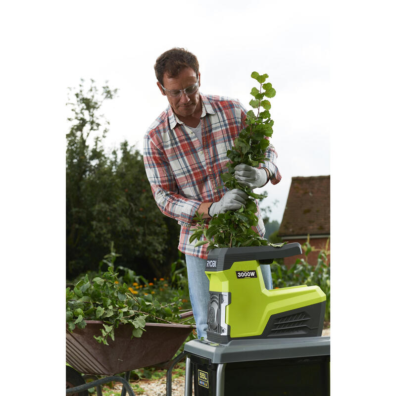 Trituradora Imapct Eléctrica Ryobi Rsh3045u 3000 W