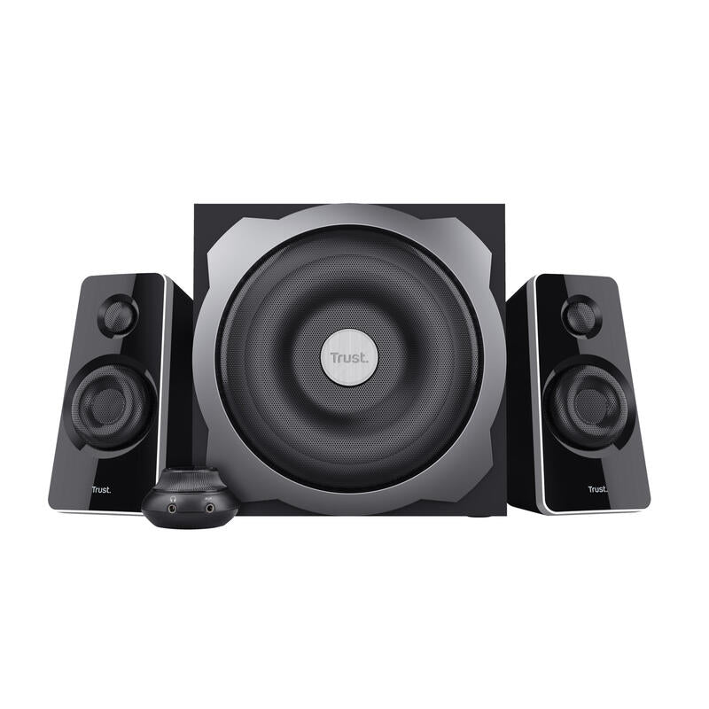 Trust Altavoces Tytan 2.1, 60w Rms, Control Volumen, Jack 3.5mm, Negro