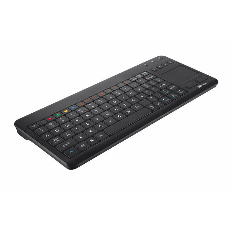 Trust Teclado Touchpad Sento Español Qwerty Inalambrico Negro 20062