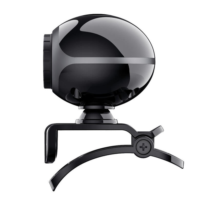 Trust Webcam Con Microfono Exis  Usb2.0 Con Pinza Ajustable Negra / Plata