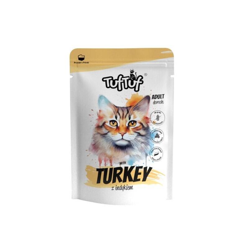 Tuf Tuf With Turkey - Comida Húmeda Para Gatos - 100g