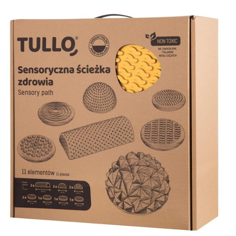 Camino Sensorial Tullo Fizjo, Pastel, 11 Uds.