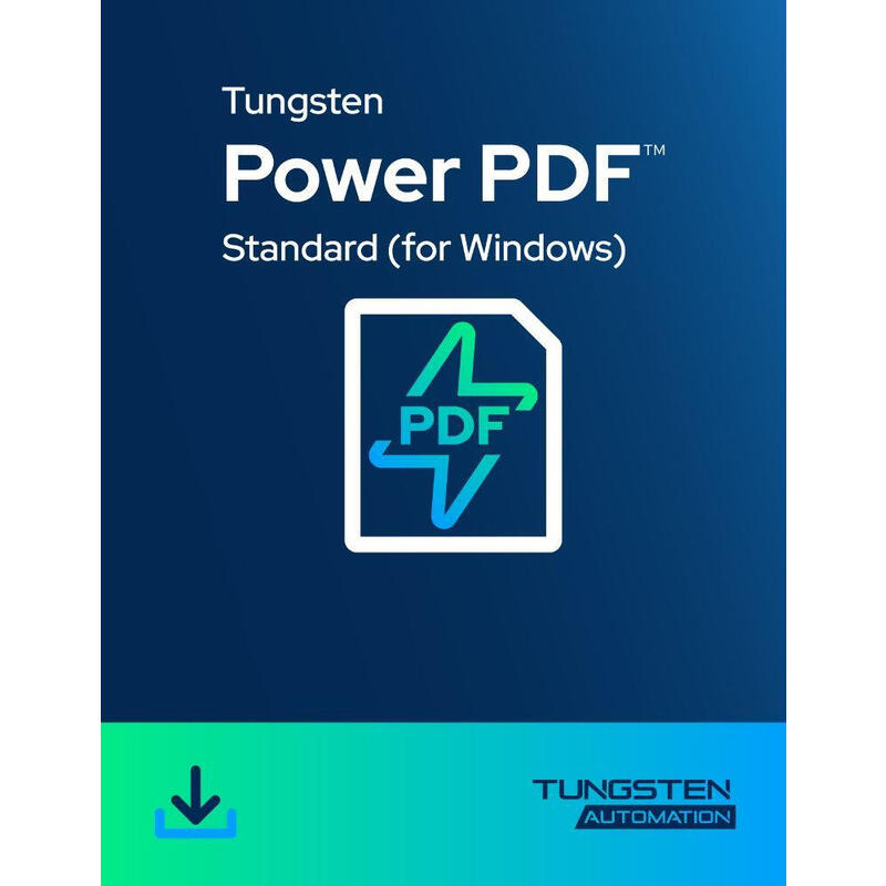 Tungsten / Kofax Power Pdf Standard 2025.3 (1 Pc - Licencia Perpetua) Esd - Licencia Electrónica